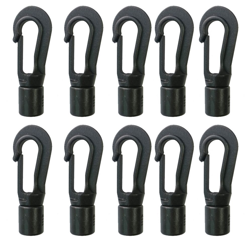 Fishing Boat Paddle - 플라스틱 스냅 후크 클립 번지 쇼크