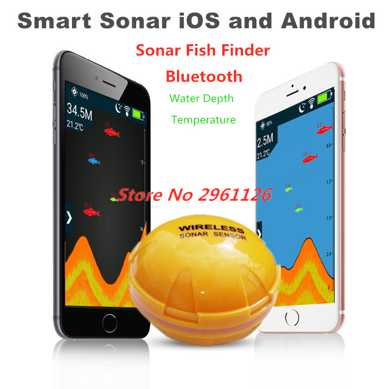 Fishing Boat Depth Finder - 무선 어군탐지기 휴대용 에코 사운더 전화