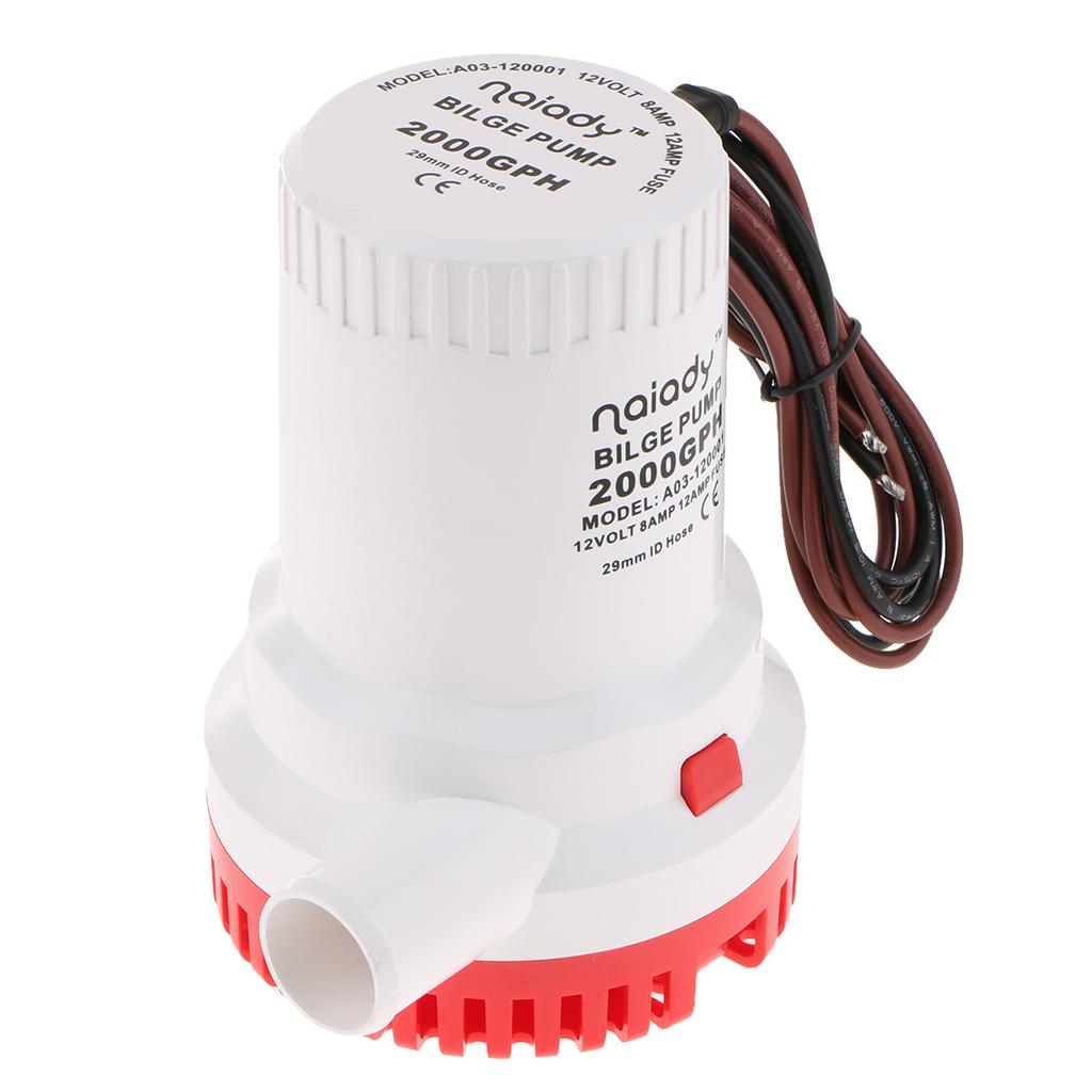 Fishing Boat Bilge Pump - 잠수형 빌지 펌프 12V 2000GPH 경량