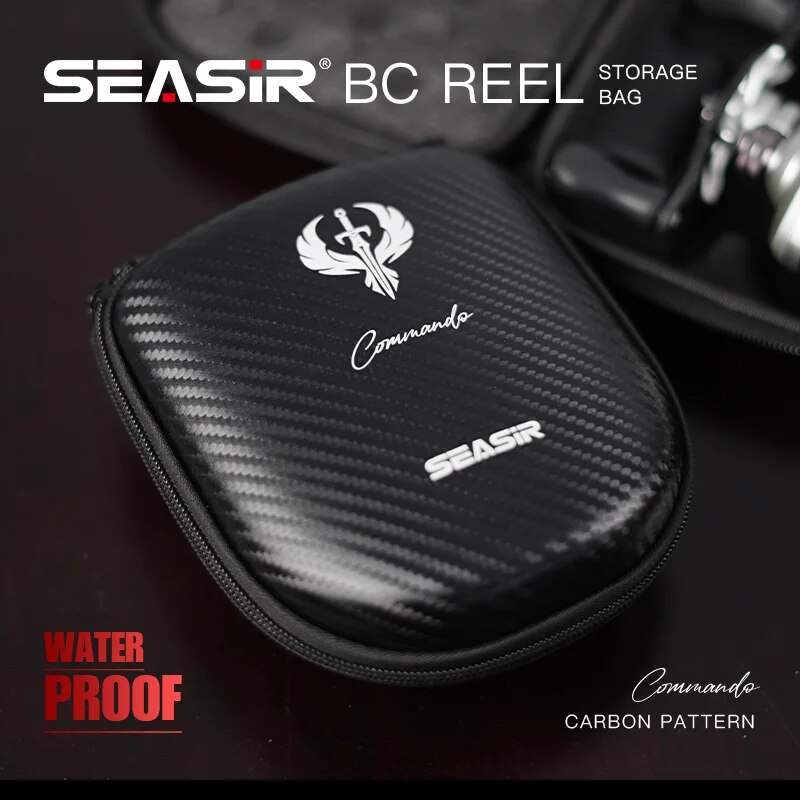 Fishing Boat Cover - SEASIR Commando 탄소 섬유 패턴 베이트