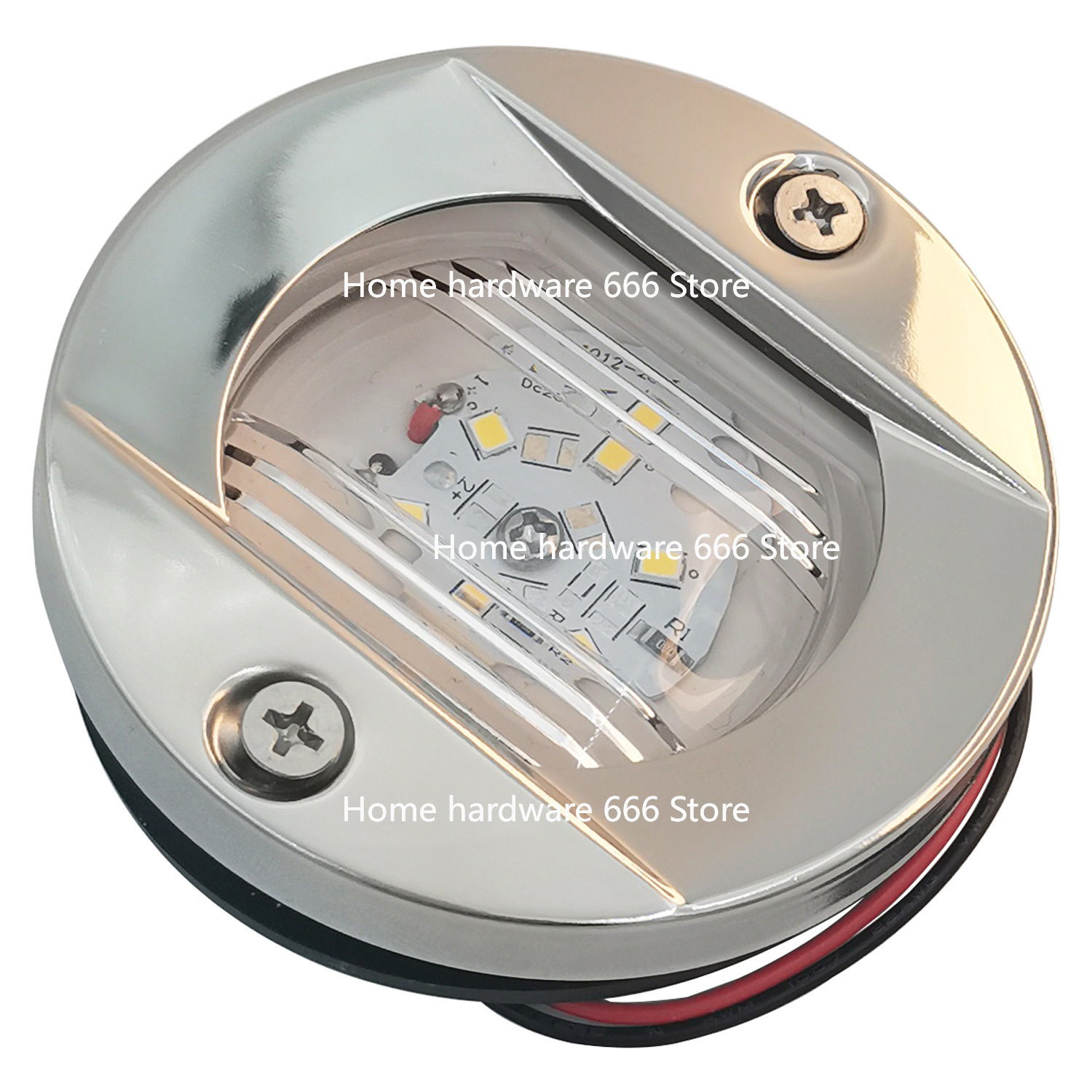 Fishing Boat Navigation Light - 스테인리스 스틸 원형 선미등 LED 요트
