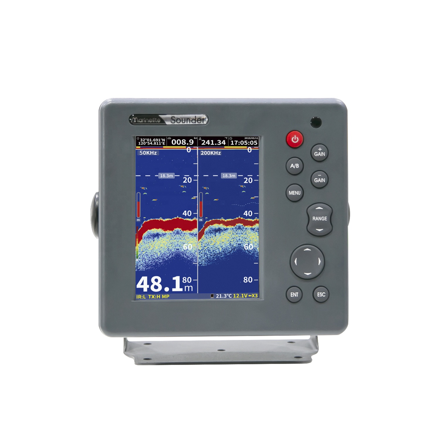 상업용 6인치 어군탐지기 수심 측정 소나, 선박용 전자 - Fishing Boat Depth Finder 리뷰 및 가격