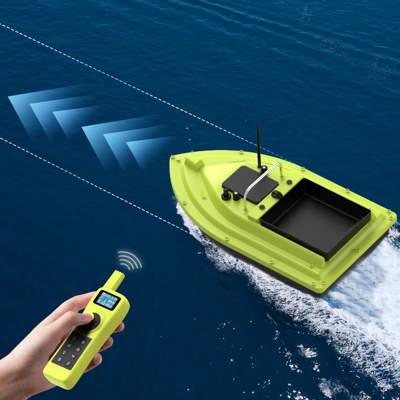 2개의 GPS 포인트와 600M 거리, 수심 및 수온  - Fishing Boat Depth Finder 리뷰 및 가격