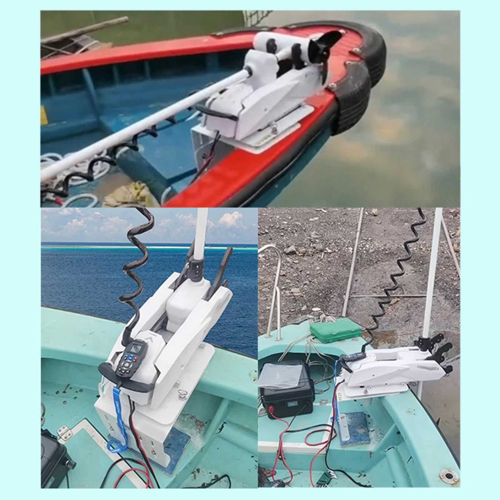 빠른 설치 트롤링 모터 마운트 강화 보호 카약 레일 브 - Fishing Boat Trolling Motor 리뷰 및 가격
