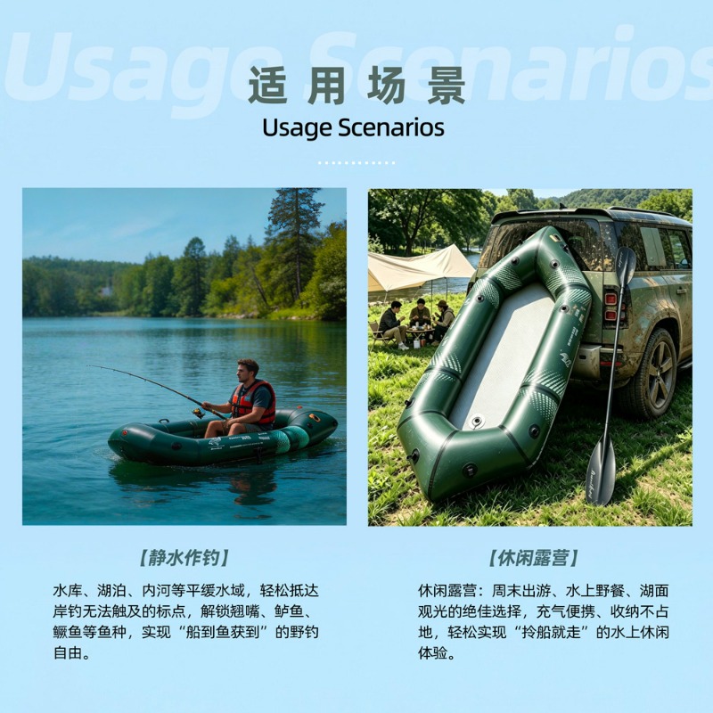 BLFst 플라이 낚시 보트 TPU 백패커 보트, 야외 - Fishing Boat Inflatable 리뷰 및 가격