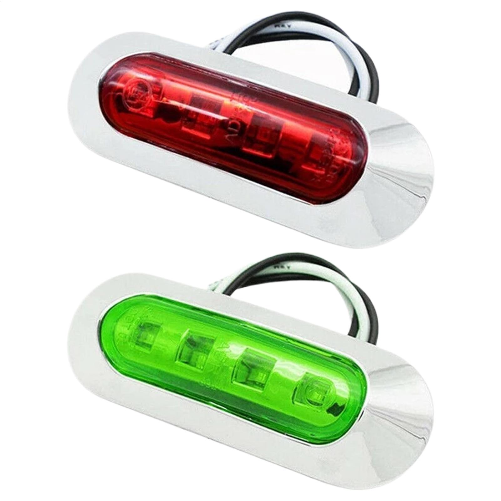 2Pc 12-24V LED 해양 항해등 빨간색 녹색 I - Fishing Boat Navigation Light 리뷰 및 가격