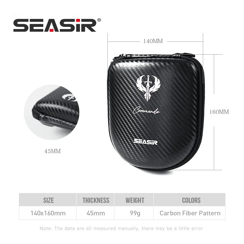 SEASIR Commando 탄소 섬유 패턴 베이트 캐 - Fishing Boat Cover 리뷰 및 가격