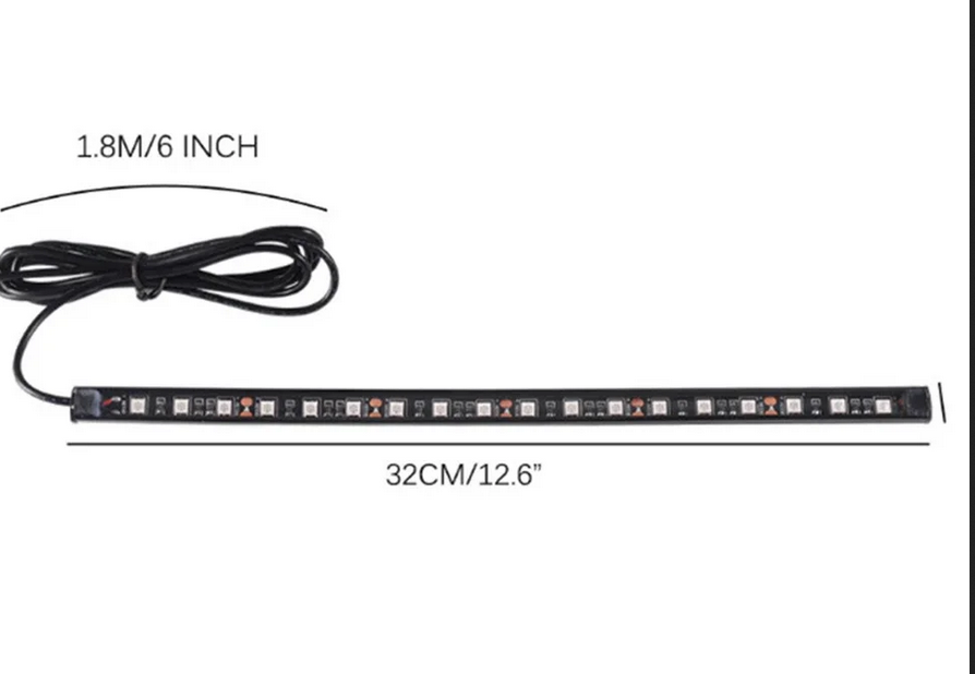 2Pcs 30cm 12V LED 스트립 빛 방수 빨간색 - Fishing Boat Trailer 리뷰 및 가격