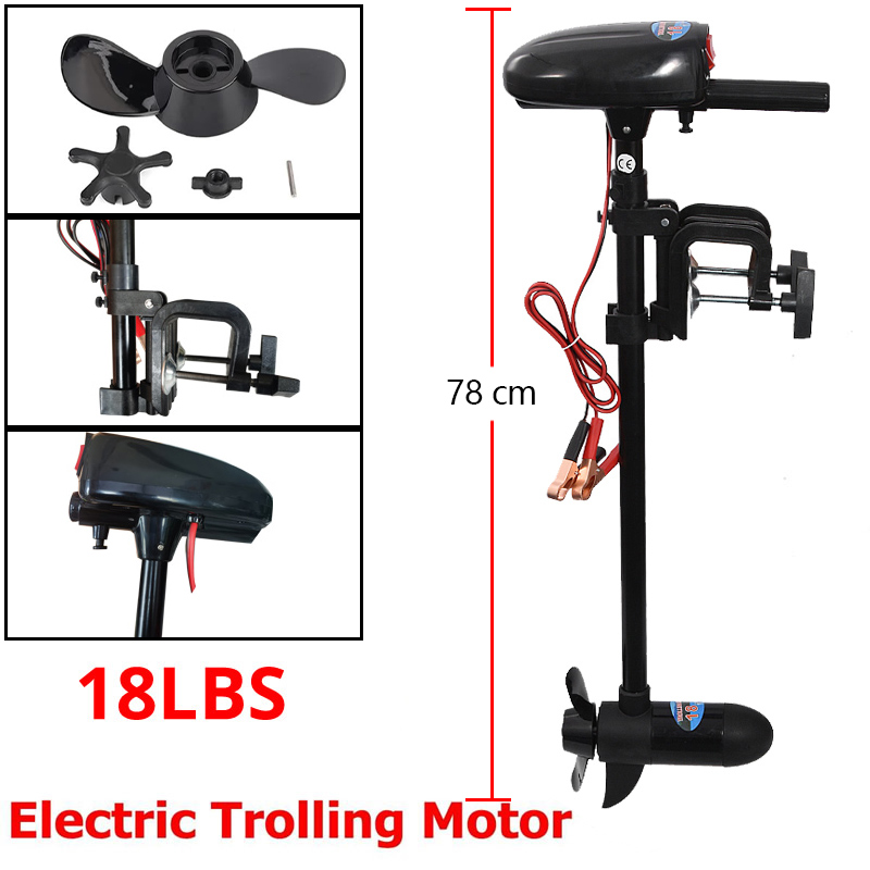 전기 보트 모터 18LBS/28LBS DC-12V 아웃 - Fishing Boat Trolling Motor 리뷰 및 가격