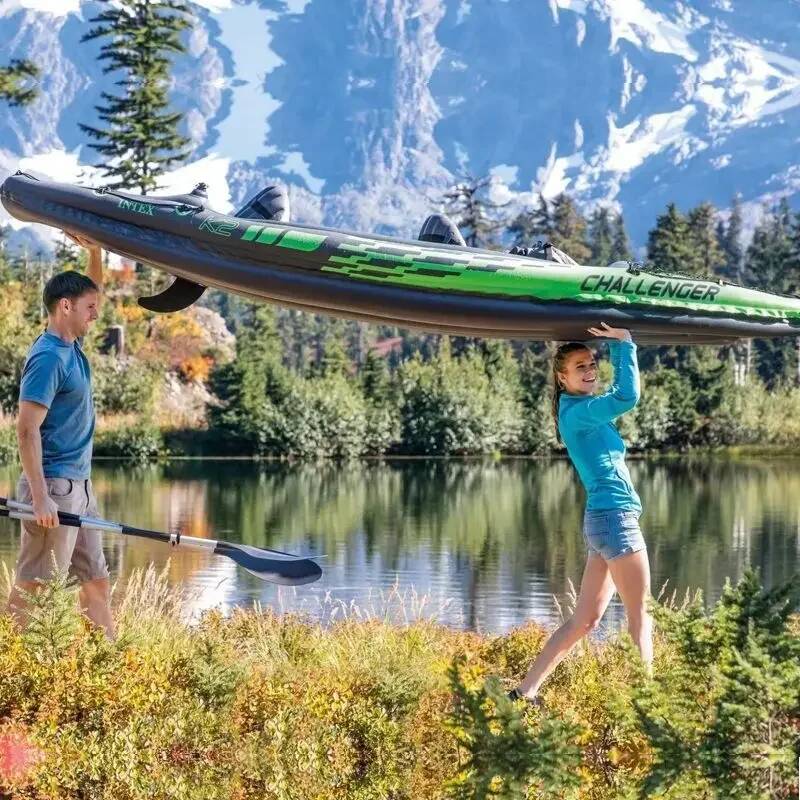 1/2인용 카약 풍선식 딩기 래프팅 더블 어썰트 보트  - Fishing Boat Inflatable 리뷰 및 가격
