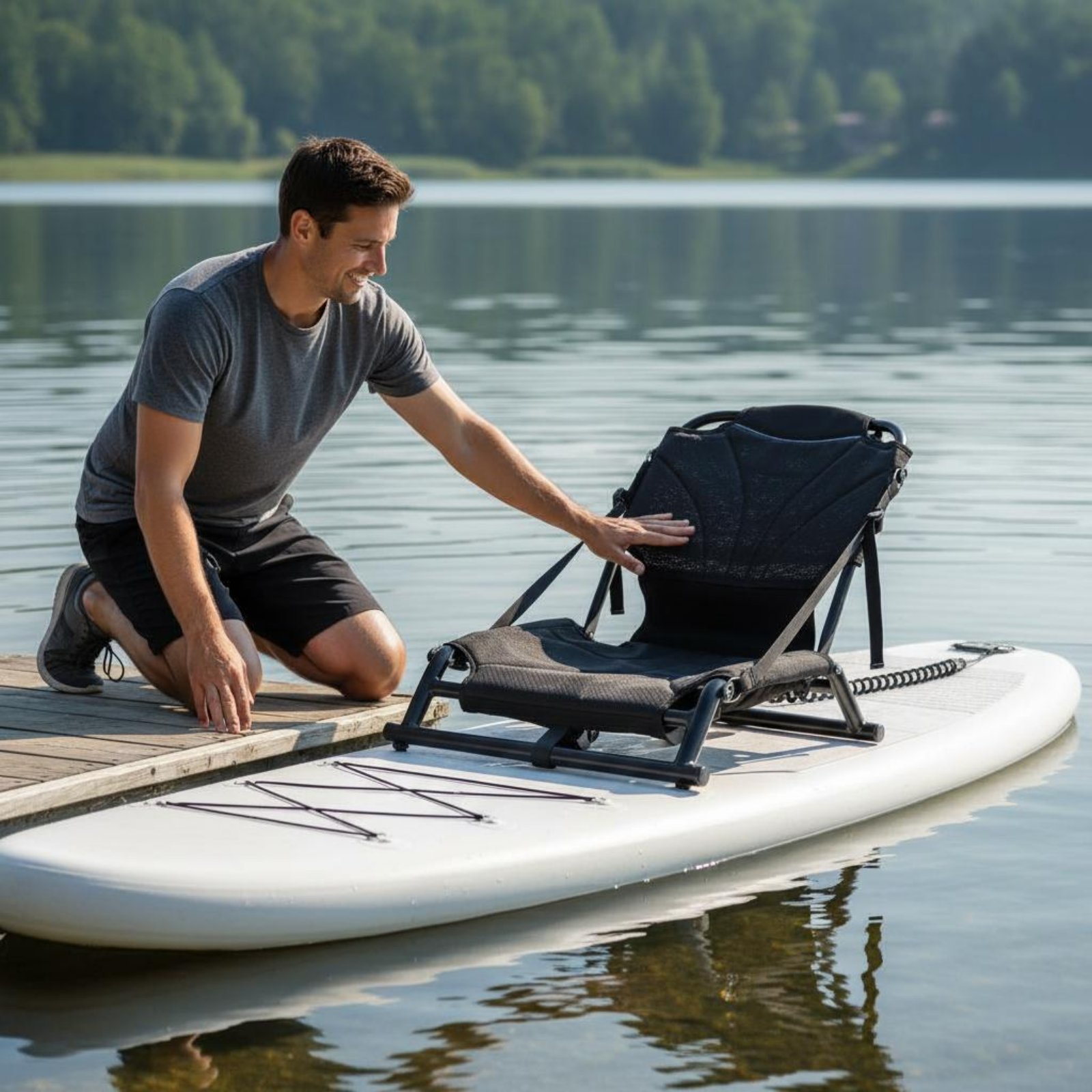 카약 등받이 시트 통기성 메쉬 낚시 카약 시트 조절 가 - Fishing Boat Seat 리뷰 및 가격