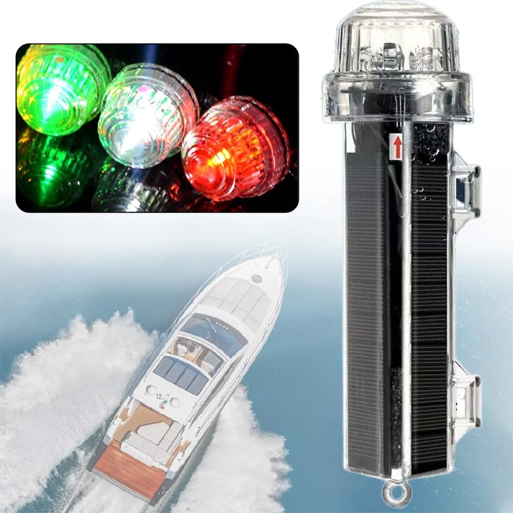 태양광 해양 신호등 항해 신호등 방수 액세서리 낚시 및 - Fishing Boat Navigation Light 리뷰 및 가격