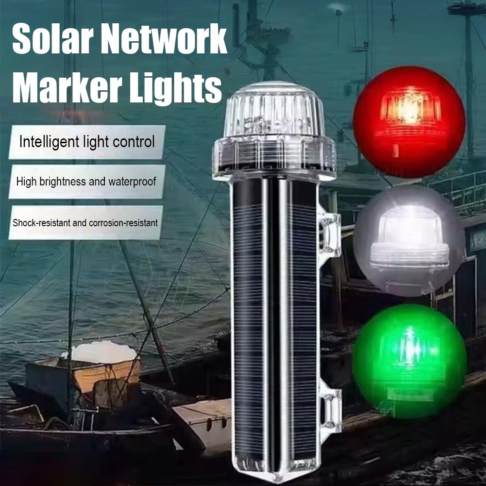 태양광 해양 신호등 항해 신호등 방수 액세서리 낚시 및 - Fishing Boat Navigation Light 리뷰 및 가격