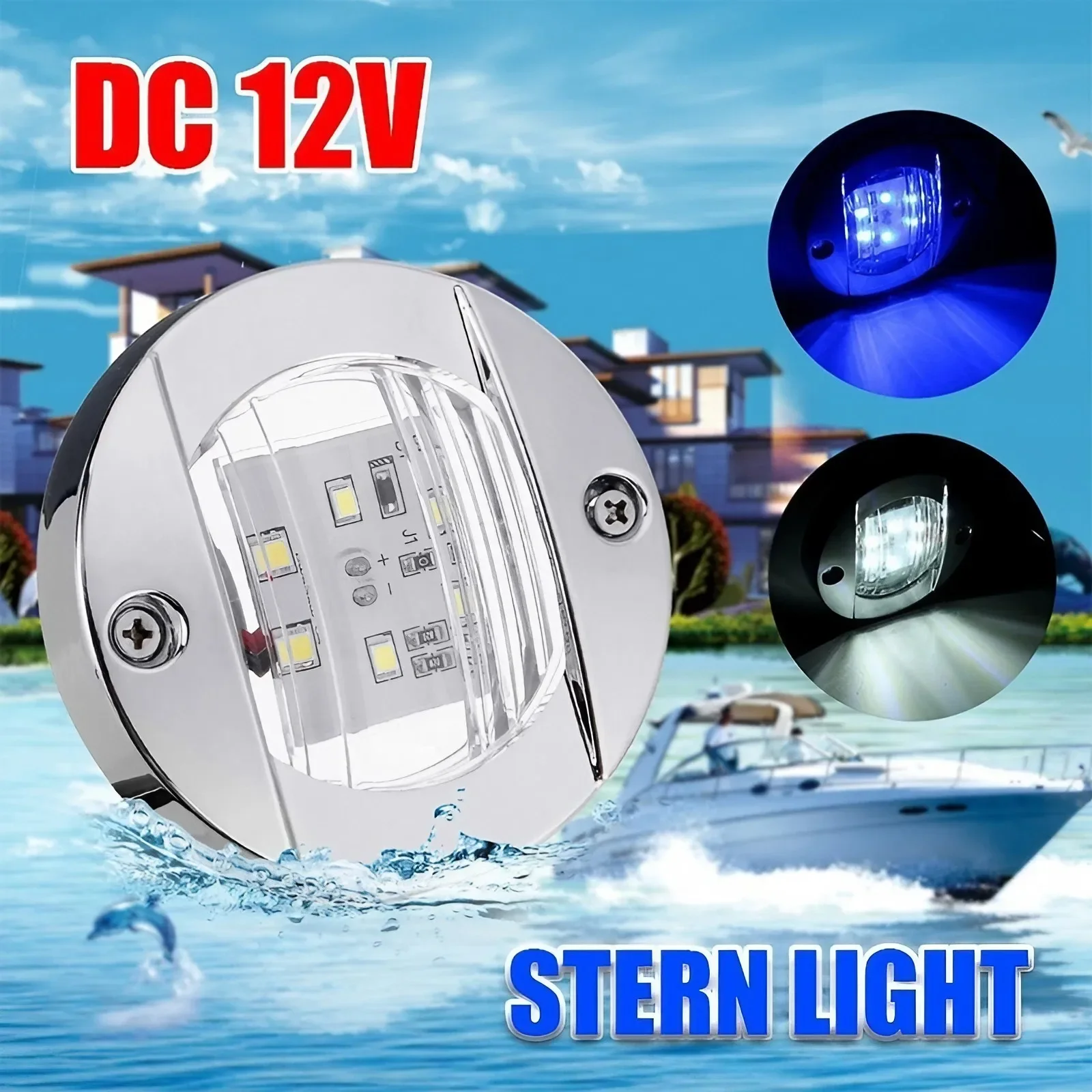 12V 해양 보트 트랜섬 LED 선미등 요트 테일 램프 - Fishing Boat Paddle 리뷰 및 가격